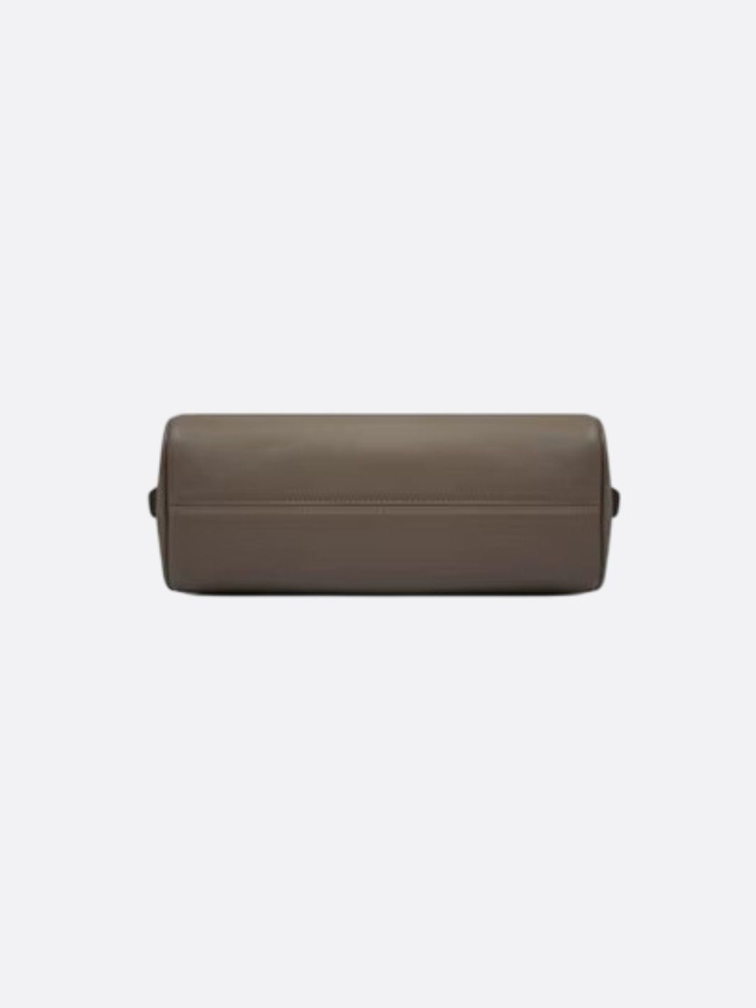 Leather bowling handbag
